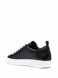 Les Hommes logo-plaque low top sneakers