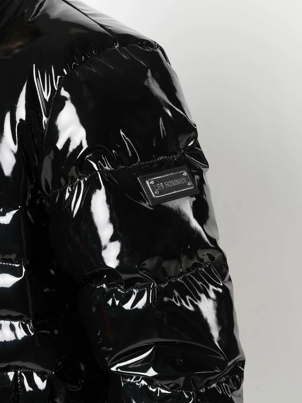 Les Hommes High shine padded jacket down jackets of men 5 Les Hommes high-shine padded jacket