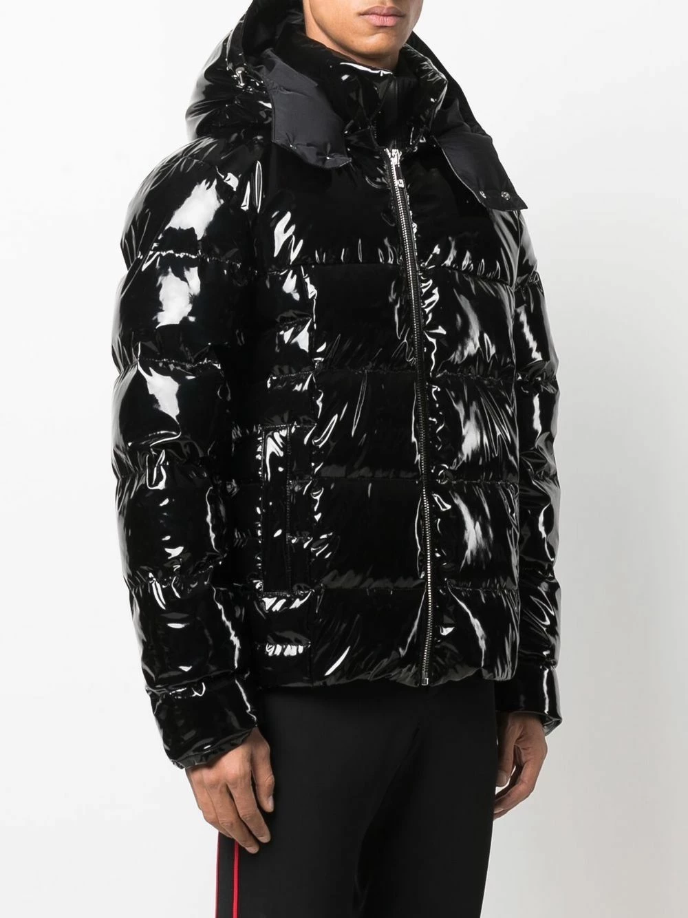 Les Hommes High shine padded jacket down jackets of men 3 Les Hommes high-shine padded jacket